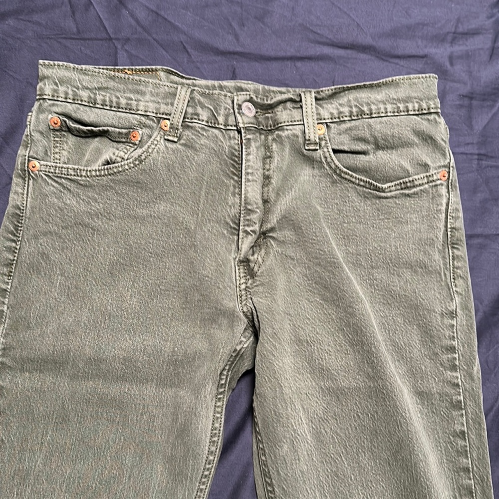 Levi’s 511 | w31 l32 | medium green